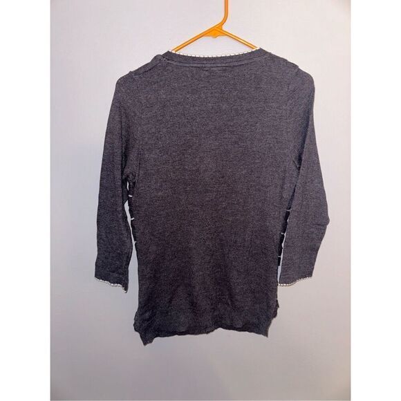 Anthropologie Yellow Bird Winter Waves Cardigan Size Medium - Picture 5 of 5